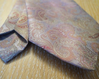 Cashmere printed necktie - vintage