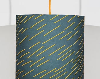 Brand Lampshade in Navy