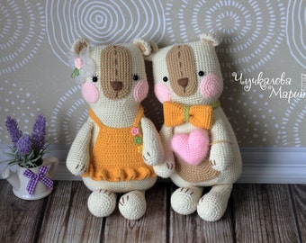PATTERN The Bear for embrace PDF crochet toy pattern