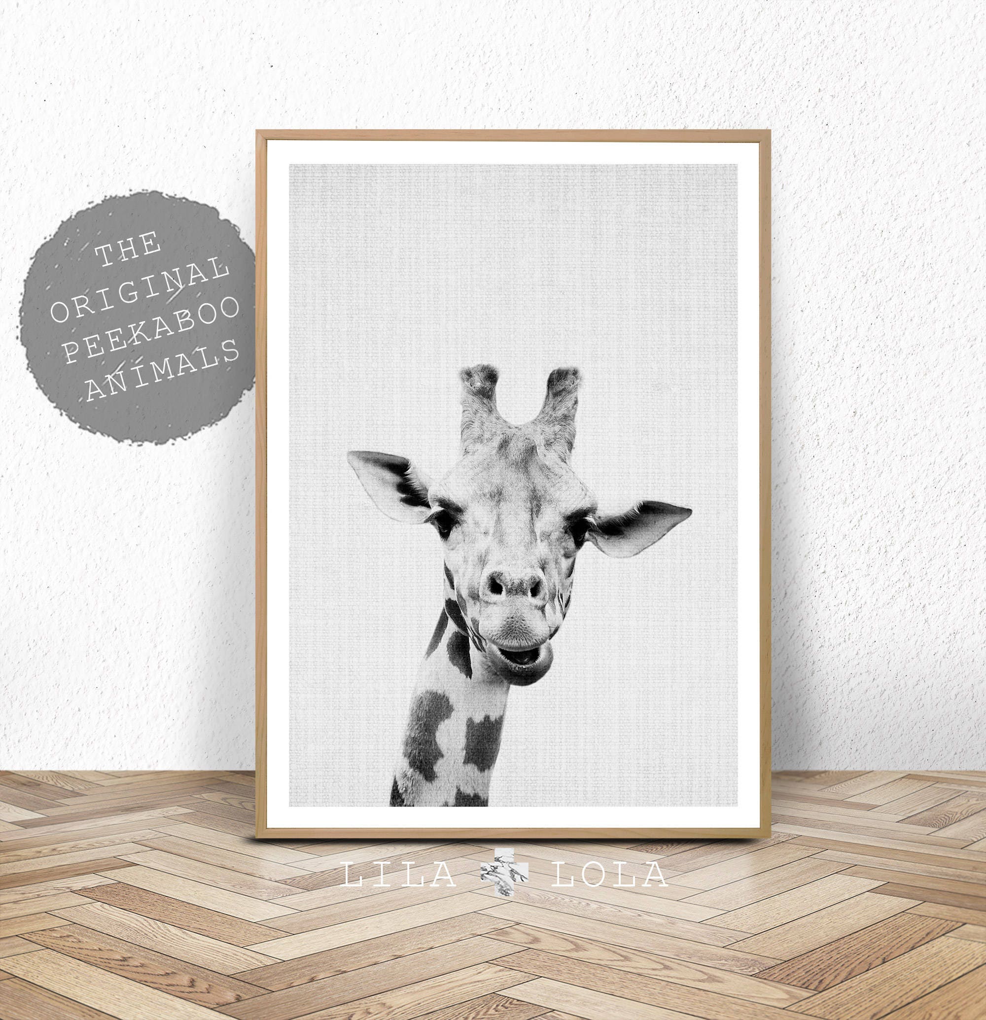 Safari Nursery Art Etsy Giraffe Print Safari Nursery Wall Art Decor Large Printable Kids Room Poster Digital