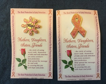 Breast Cancer Pins, Cancer Awareness, Cancer Support, Encouragement Team, Pink Ribbons, Breast Cancer Gift, Survivor, Hope Pin Gifts