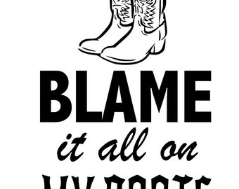 Download Blame It All On My Roots Free Svg - Blame It All On My ...