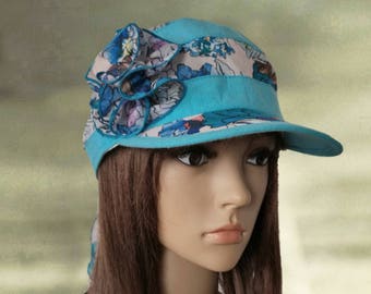 Suns hats women, Cotton summer hats, Linen women's hats, Sun lace cotton hat, Visor hats lady, Beach linen hats, Womens linen hats