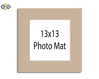 13x13 Square Black Picture Frame For Album Covers Or Posters - Outer Size 13.81