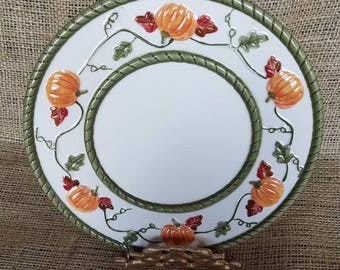 Decorative Pumpkin Plate For Your Wall, #351
