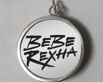 Bebe Rexha, Bebe Rexha Pendant, Engraved Pendant, Pendant Engraving, Bebe Rexha Singer, Bebe Rexha Music, Bebe Rexha Pendant, Bebe Rexha