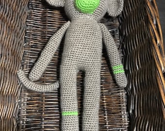 Maxwell the Monkey | Crochet Amigurumi | Stuffed Animal Toy