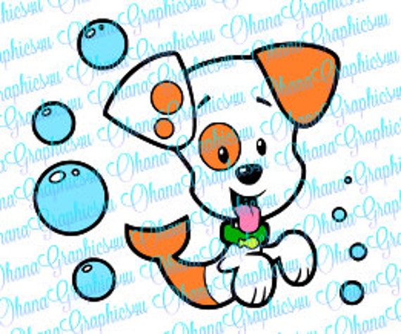 Bubble Guppies Inspired Bubble Puppy SVG