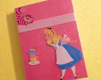 Personalized Disney Alice in Wonderland Themed Autograph/Photo Book