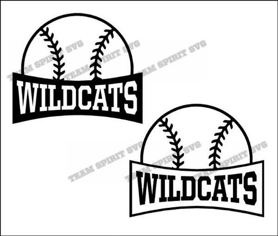 Download Wildcats Baseball Softball Arched Download Files - SVG ...