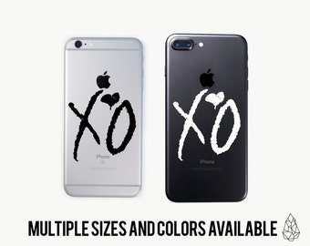 The Weeknd Laptop Decal, Macbook Apple Decal, Iphone Decal, Car Decal, Kanye West Decal, Chance The Rapper Sticker, Yeti Decal