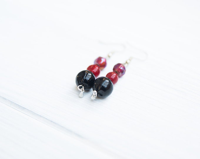 Ball drop earrings 20's inspired - gifts for her / birthday gift