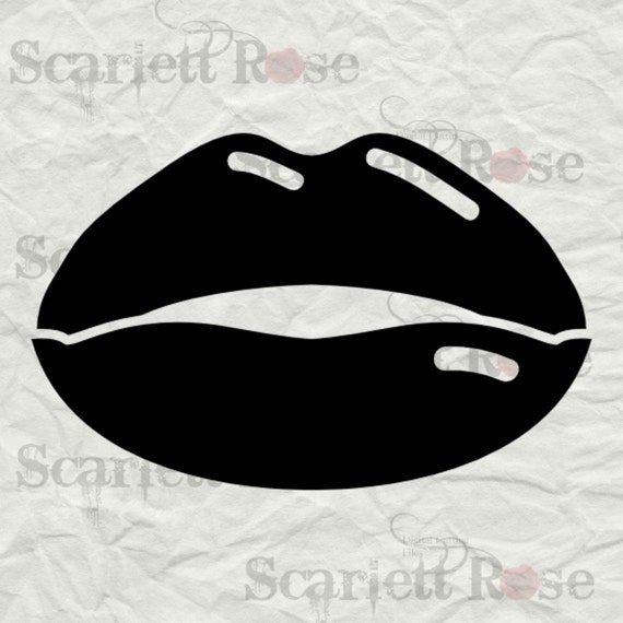 Lips SVG svg cutting files for Cricut & Silhouette Instant