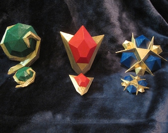 3D Printed Legend of Zelda Spiritual Stones
