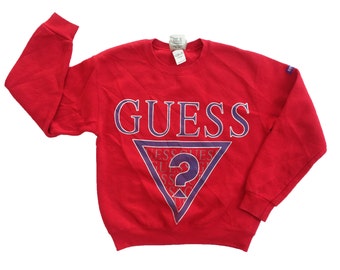 navy guess sweatshirt