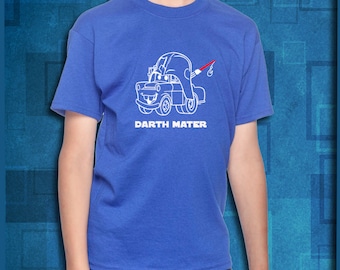 Youth Star Wars Darth Mater Shirt // Youth Star Wars Shirt // Kids Cars Mater Shirt
