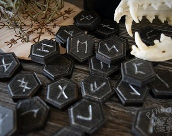 Elder Futhark, Runes, Black Runes + blank rune