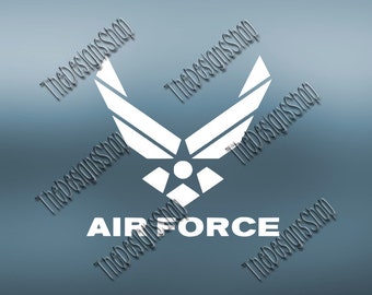 Air Force | Navy | Army | Marine | Special Operations | Svg Dxf PDF Scal Sure Cuts A Lot Silhouette Studio Cricut Cut File | 013