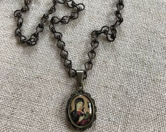 Our Lady of Perpetual Help Necklace