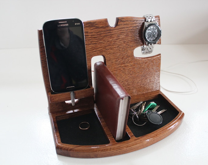 Gifts for Boyfriend,Phone Docking Station,Gift for men,Fathers Day Gift,Birthday Gifts For Men,Gifts For Husband,groomsmen gift,gift for man