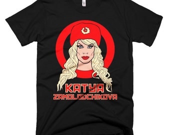 Katya Zamolodchikova Fan Art | Rupaul's Drag Race Alaska Thunderfuck Adore Delano Bianca Del Rio Alyssa Edwards T Shirts Gift