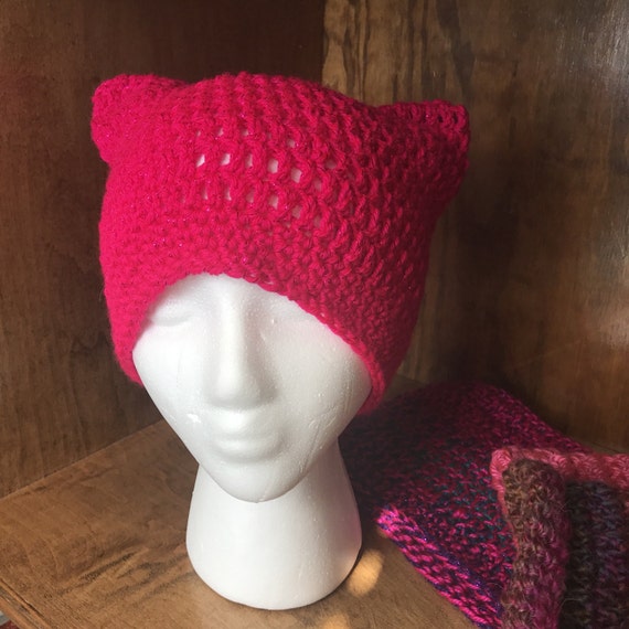 Princess Sparkle Pink Pussy Hat // beanies // Pink Pussy Project // Protest Hat