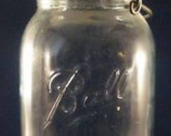 Vintage Ball Ideal jar clear