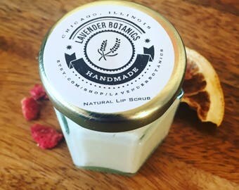 Summer Strawberry Lemonade Lip Scrub
