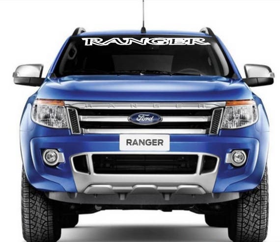 Items similar to FORD RANGER Windshield Graphic Vinyl Decal Sticker ...