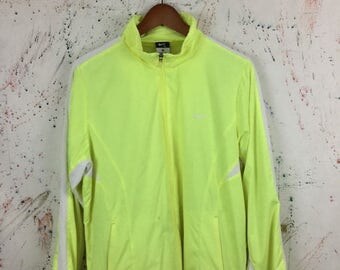 neon nike jacket