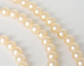 REDUCED Vintage Long Strand Pearl Necklace