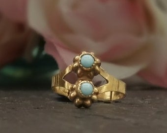Antique Turquoise Ring