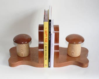 solid wooden bookends diy
