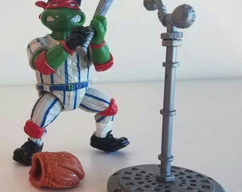 Ralph Baseball Bashin Batter Teenage Mutant Ninja Turtles TMNT action figure complete 1991