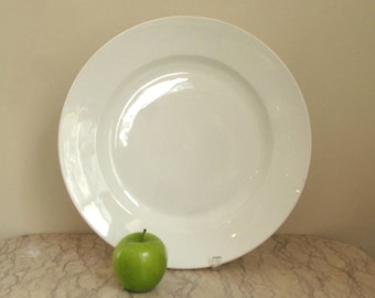 large antique French porcelain platter