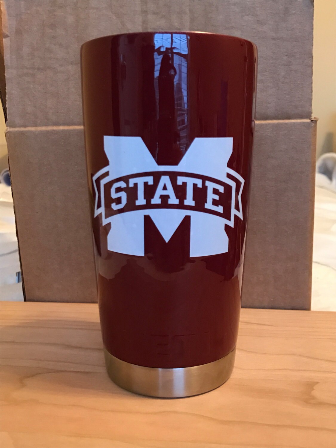 YETI Rambler Tumbler 20oz Mississippi State or Texas A&M