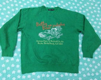 vintage BETTY BOOP SWEATSHIRT size m-L