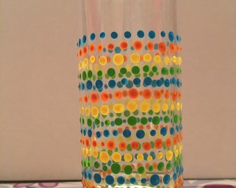 Colorful Dotted Shot Glass