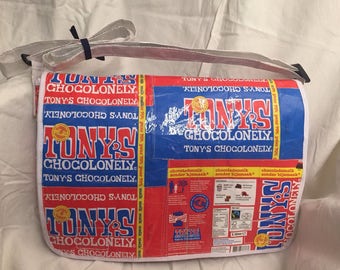 Messenger Bag shoulder bag Upcycling-Tony's Chocolonely