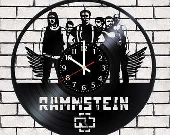 Wall clock Rammstein, Rammstein poster, Rammstein decal