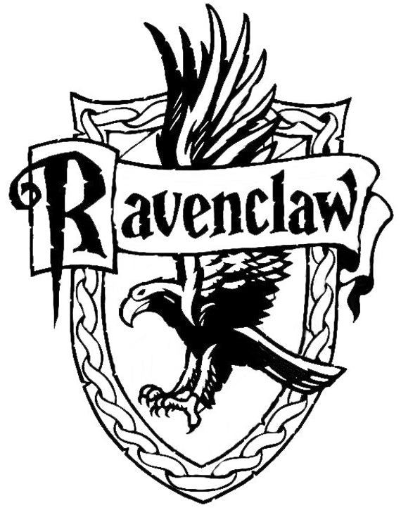 Harry Potter Decal Ravenclaw Crest Decal Hogwarts
