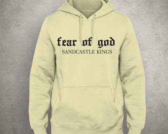 Fear Of God - Sandcastle Kings - Kanye Hoodie - Justin Bieber - Purpose Tour Sand Hoodie - Free UK Delivery!