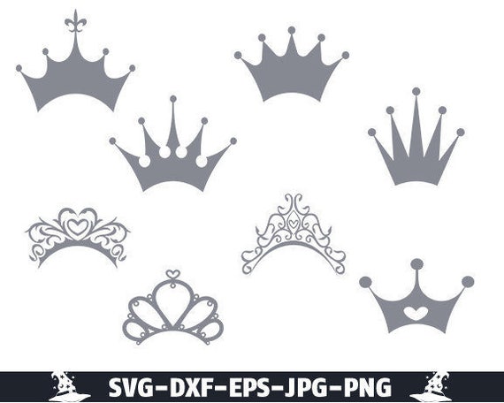 Download Crown Svg Crowns Svg Crown Monogram Svg Princess Crown Svg ...