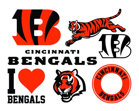 Cincinnati Bengals Cut Files Cincinnati Bengals SVG Files