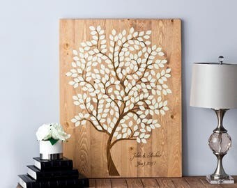 Guest Book Tree, Wedding Guest Book Tree, Personalized Wedding Guest Book, Wood Wedding Guest Book, Wedding Guest Book Alternative