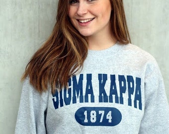 Sigma Kappa Vintage Sweatshirt - M