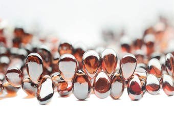 Summer Sizzling Sale - AAA quality GARNET PEAR Shape smooth