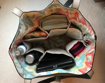 Sewing Pattern for Purse Lining with Pockets
