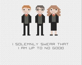 Harry Potter Cross Stitch- Pattern Only