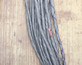 Smokey Grey Synthetic Dreads